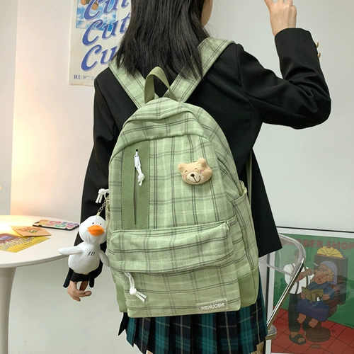 Рюкзак, универсальный вместительный и большой ранец, вместительная и большая брендовая сумка через плечо, в корейском стиле, подходит для студента