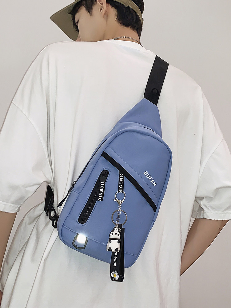 胸包男士ins潮牌运动简约单肩包休闲日系腰包女时尚大容量小背包,淘宝优惠券,粉丝福利购,淘宝优惠卷