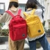 Bf gió túi nữ Sen ba lô Phiên bản Hàn Quốc của học sinh trung học Harajuku ulzzang vải ba lô đường phố đơn giản - Ba lô