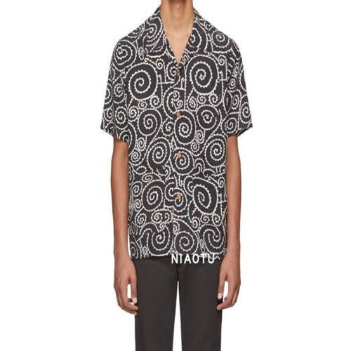 NIAOTU出品 22aw夏威夷短袖唐草衬衫宽松休闲衬衣 非 visvim dcdt - 图1