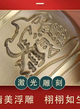 纯铜供水杯黄铜圣水杯不锈钢水杯酒杯茶杯财神佛前菩萨带盖供佛杯