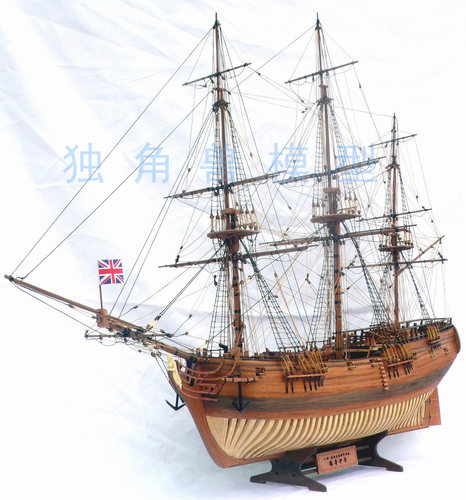 【独角兽】全肋骨木制模型套材——英国皇家海军德鲁伊号护卫舰 - 图3