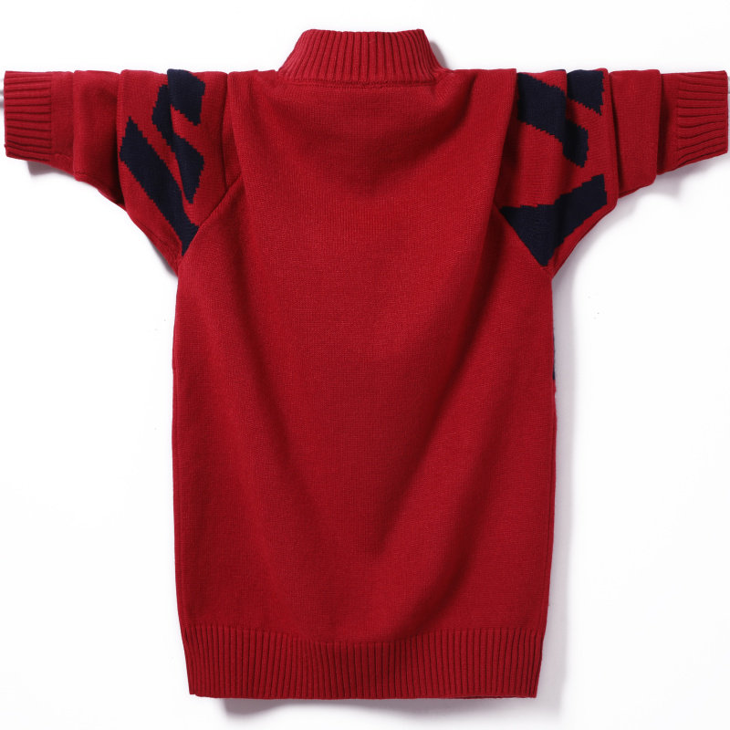 冬季男学生加厚款羊毛衫潮流韩版 半高拉链领毛衣针织衫 保暖外套,淘宝优惠券,粉丝福利购,淘宝优惠卷