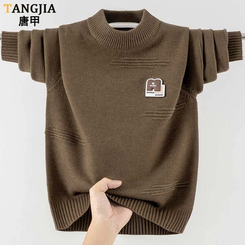 毛衣男冬季宽松 加厚款  男生羊毛衫个性 初高中学生男孩子针织衫,淘宝优惠券,粉丝福利购,淘宝优惠卷