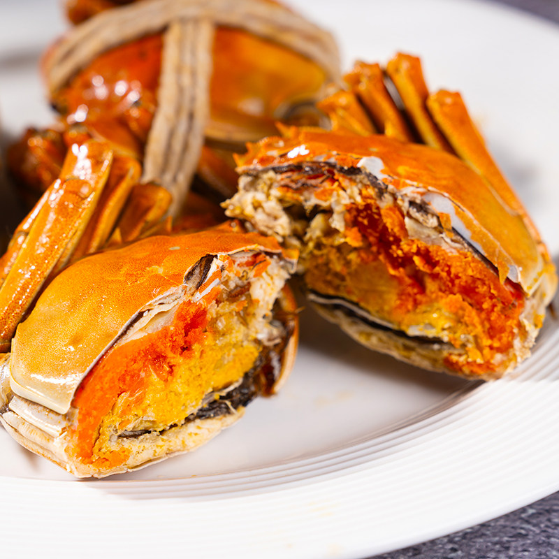 【活蟹现做】花雕熟醉蟹即食全母大闸蟹醉蟹熟食螃蟹顺丰冷链包邮,淘宝优惠券,粉丝福利购,淘宝优惠卷