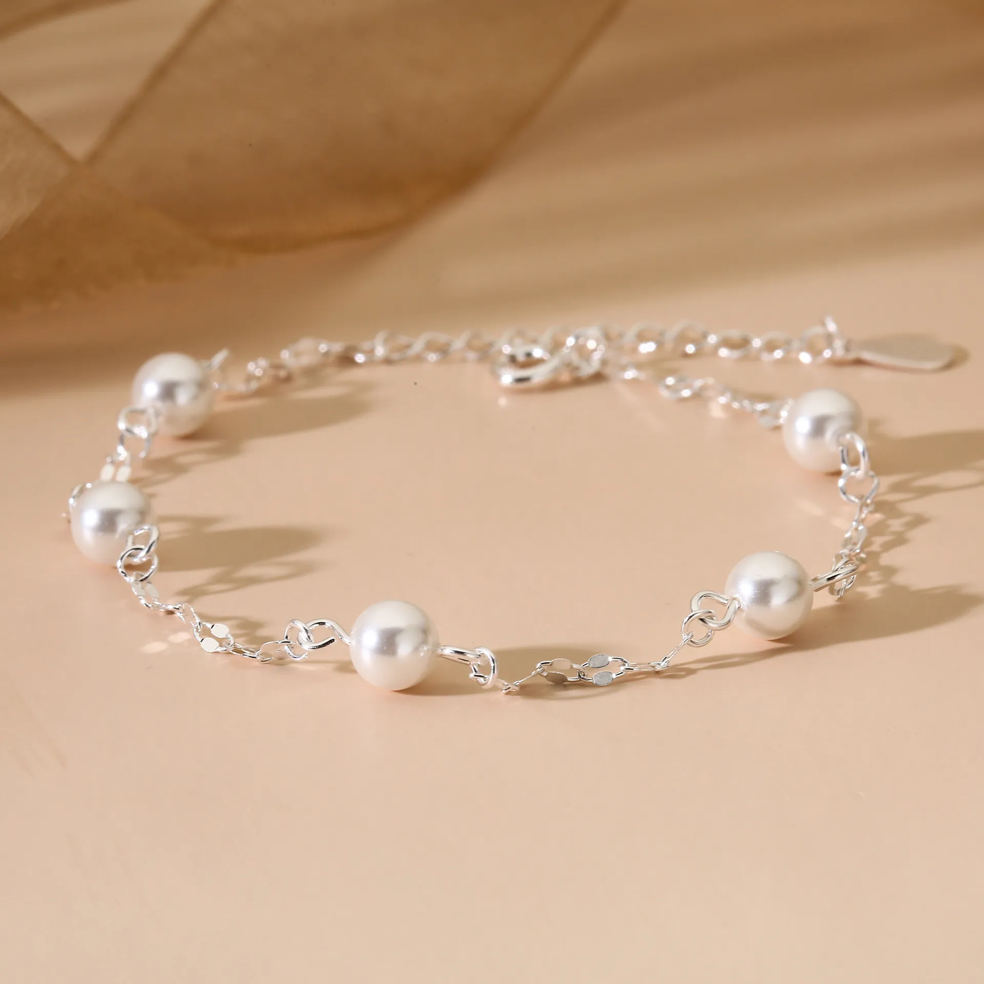 8461号6520号 纯银99满天星贝珠手链轻奢小众精致送女友直播爆款 - 图2