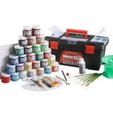 Пигментированный акрил, комплект, краситель для начинающих, текстильные водостойкие окрашенные детские туфли, 24 цветов, ручная роспись, «сделай сам», защита от солнца, не выцветает