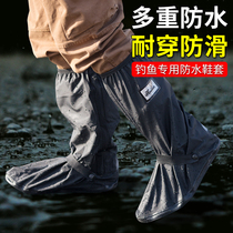 Outdoor fishing waterproof shoe cover anti-slip mens light comfortable with water fishing special shoes fishing gear fishing supplies