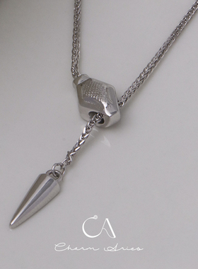 S925纯银项链女生轻奢高级项链