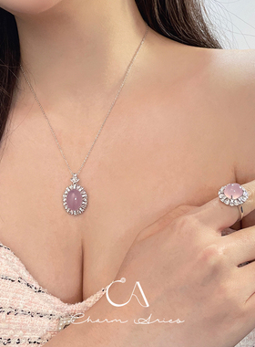 玉髓S925纯银女生新国风高级项链