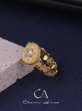 女生S925银轻奢高级戒指