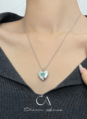 S925纯银锁骨链女生轻奢高级项链