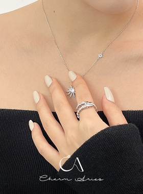 男女通用纯银高级时尚灵蛇戒指