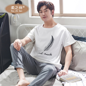 男士纯棉家居服