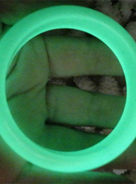 天然男女款夜明珠原石打磨手环