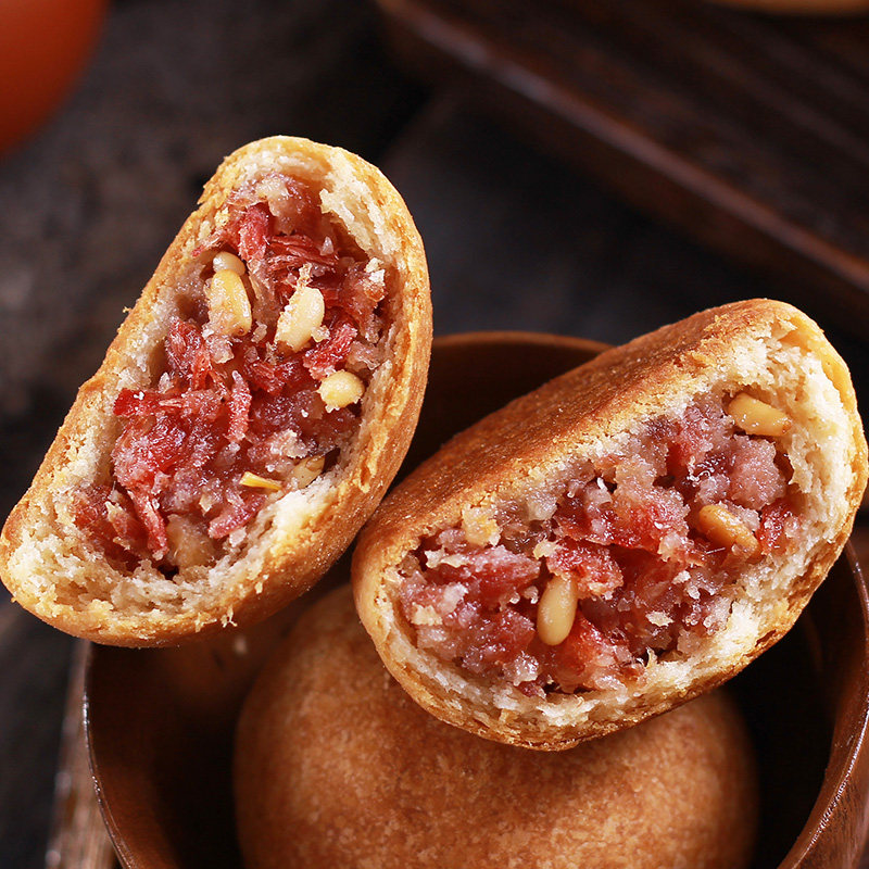 中秋云腿蛋黄云南特产酥皮滇式月饼 桂美轩旗舰月饼
