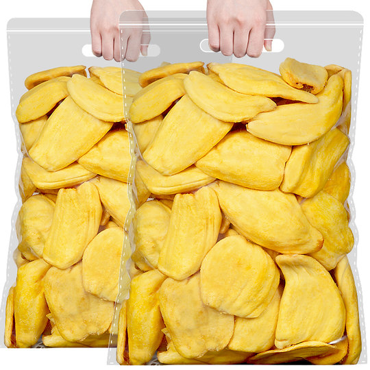 菠萝蜜干500g散装菠萝干凤梨干脆片海南特产水果干脱水即食波萝圈