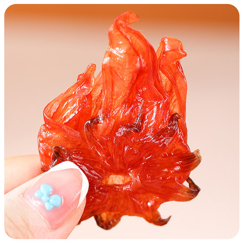 春江月洛神花果脯罐装玫瑰花脯蜜饯即食玫瑰茄干凉果休闲酸甜零食 - 图1