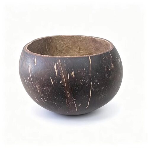 抛光椰皇壳天然椰子壳工艺品吊篮多肉盆种植板胡空椰壳 2个包邮 - 图3