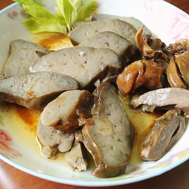 鲁记潮汕卤水鹅肝粉肝不是法国鹅肝狮头鹅澄海非熟食速食预制菜