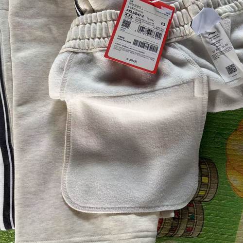 李宁24冬季男新款加绒反伍透气时尚潮流百搭宽松舒适卫裤 AKLUB41 - 图3