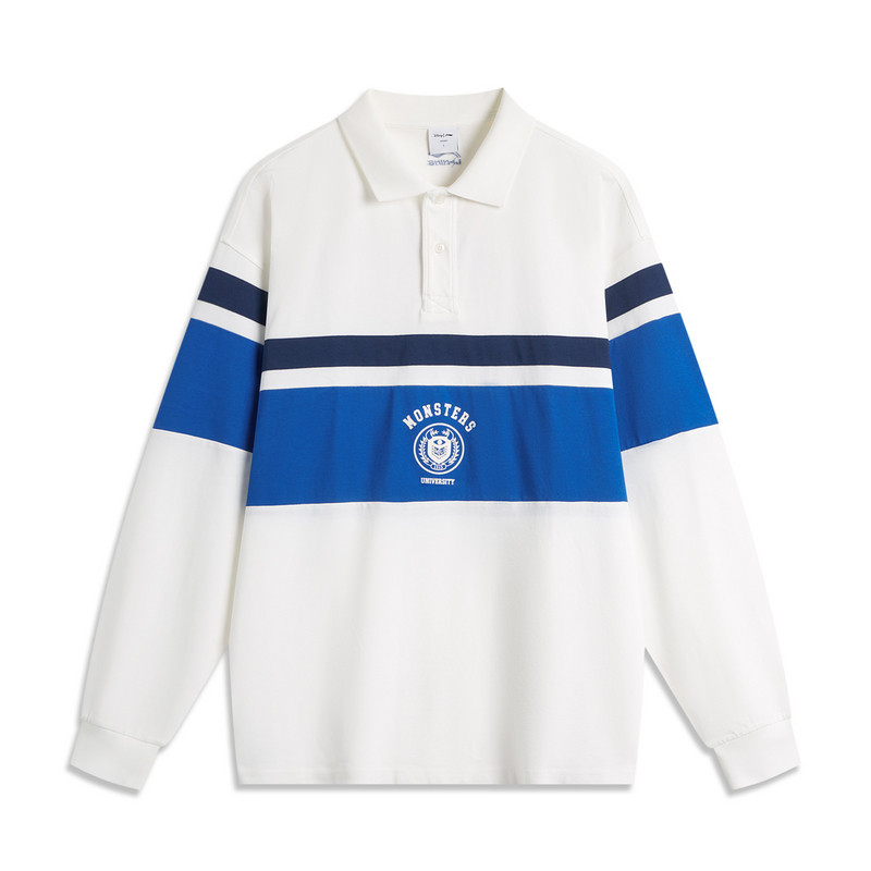 李宁2025秋季X怪兽大学联名系列男子宽松长袖POLO衫APLU145,淘宝优惠券,粉丝福利购,淘宝优惠卷