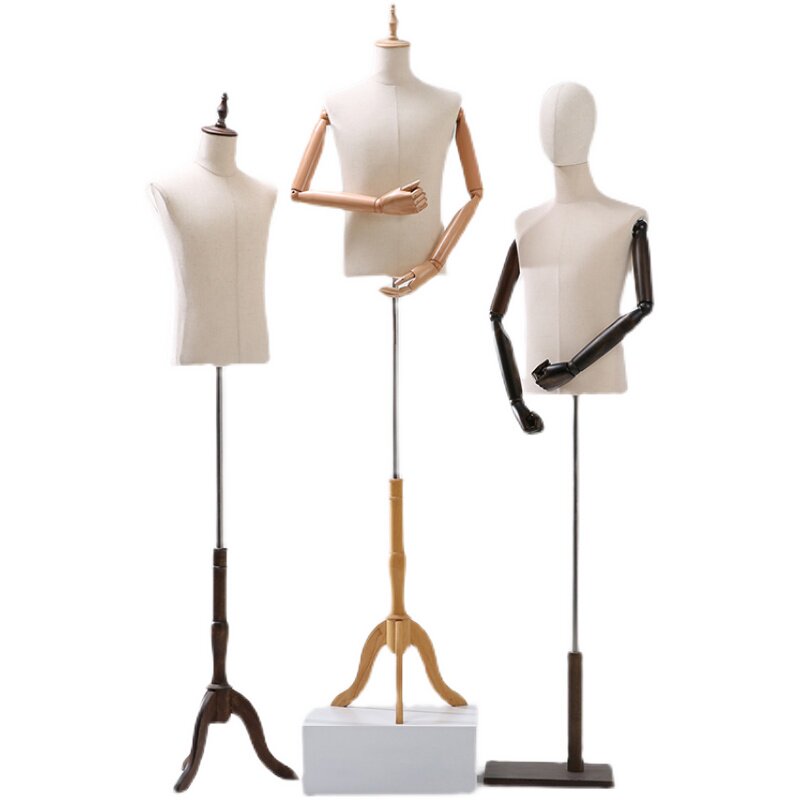 男士服装模特道具半身人台西装礼服展示架全身假人男装模特展示架
