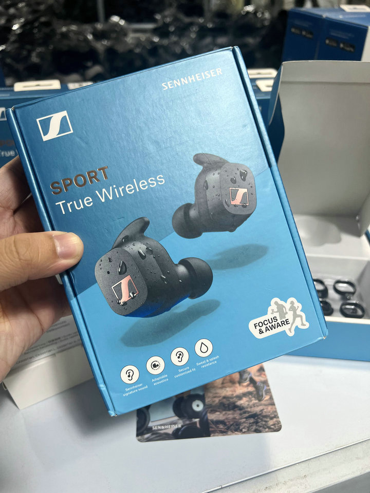 SENNHEISER森海塞尔CX200TW1 SPORT真无线运动蓝牙降噪耳机入耳式 - 图1