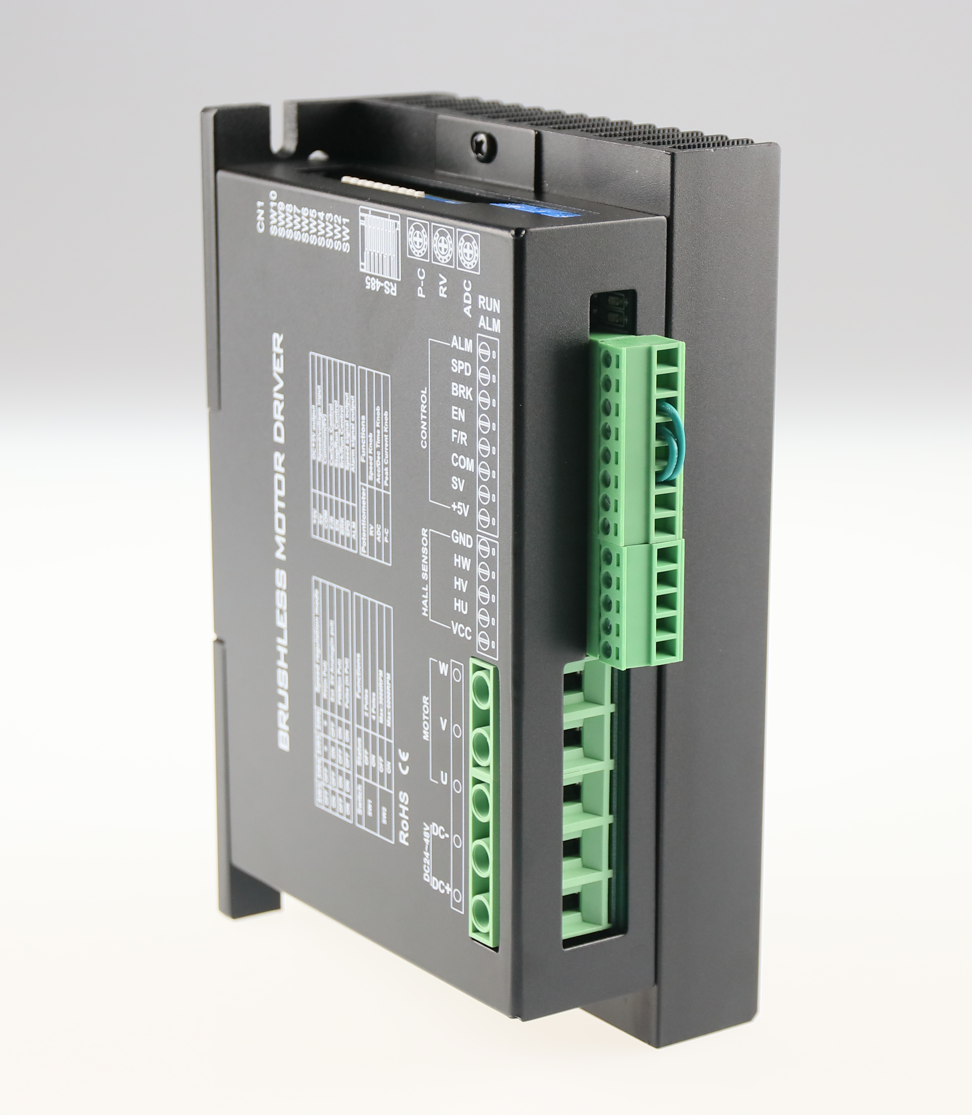 直流无刷控制器BD30LR支持MODBUS(RS-485)通信控制输出30A-图0