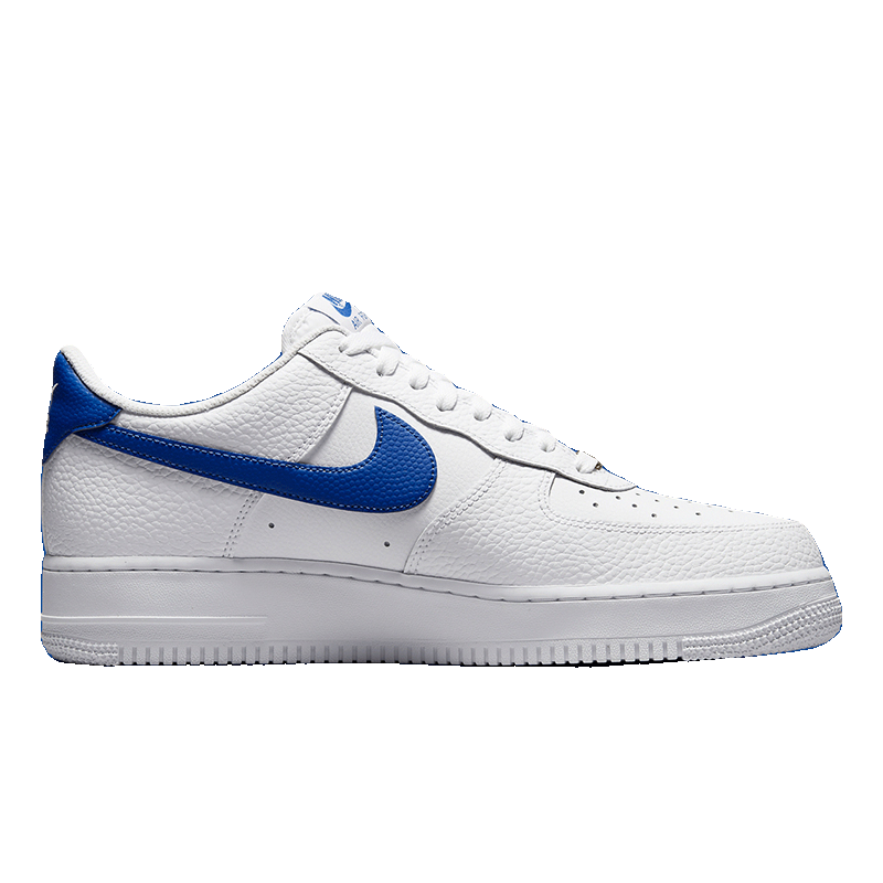 Nike/耐克 Air Force 1白蓝男子复古防滑休闲板鞋 DM2845-100-图3