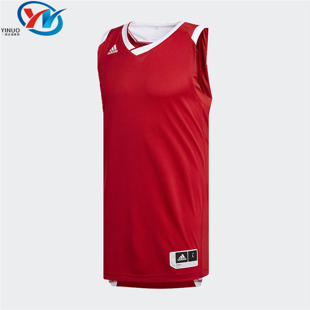 Adidas/阿迪达斯 篮球运动男子训练运动速干无袖背心球衣 BQ7767 - 图2