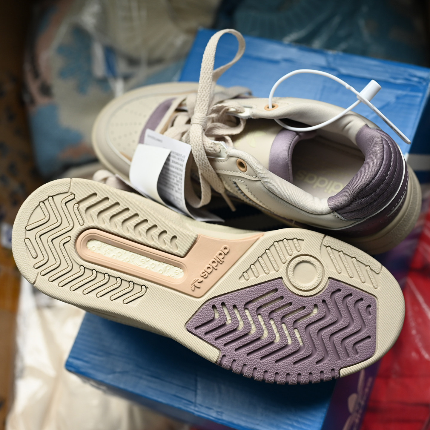 Adidas阿迪达斯三叶草DROP STEP女子复古防滑耐磨运动板鞋 IG4337,淘宝优惠券,粉丝福利购,淘宝优惠卷