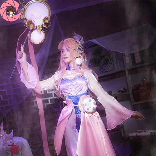 王者荣耀cos服王昭君乞巧织情cosplay动漫服装假发全套女古风汉服 - 图0