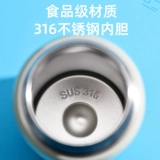 Дисней, детский стакан для мальчиков со стаканом, трубочка для школьников из нержавеющей стали, чайник