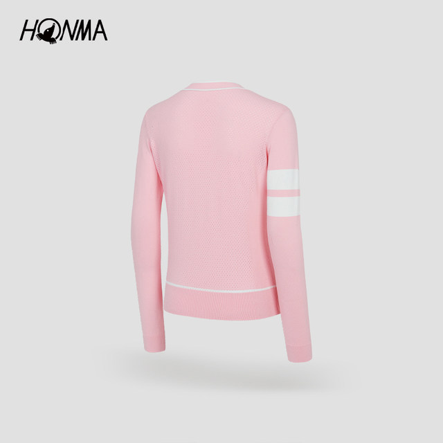 HONMA zipper jacket ກິລາແມ່ຍິງບາງ velvet ອົບອຸ່ນ