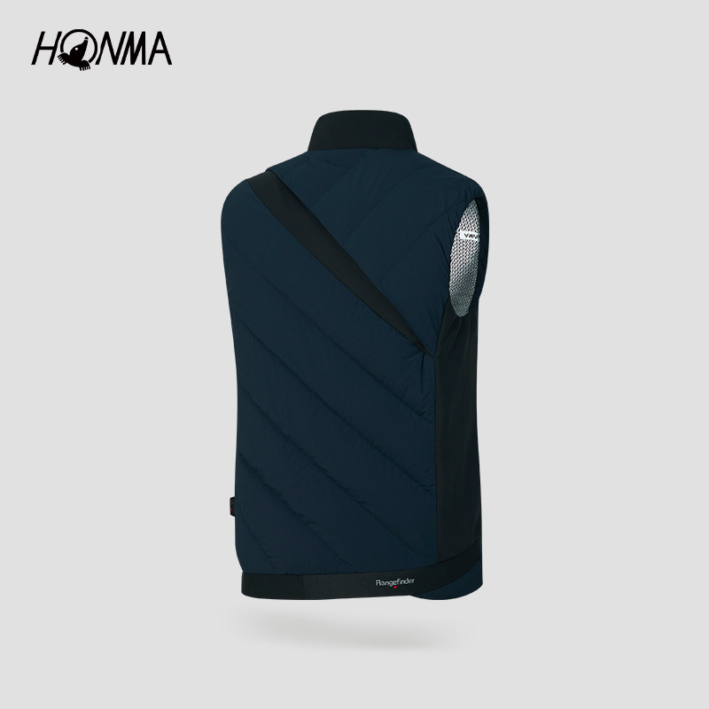 【专业高尔夫】HONMA轻男士薄羽绒马夹发热保暖运动上衣户外百搭,淘宝优惠券,粉丝福利购,淘宝优惠卷