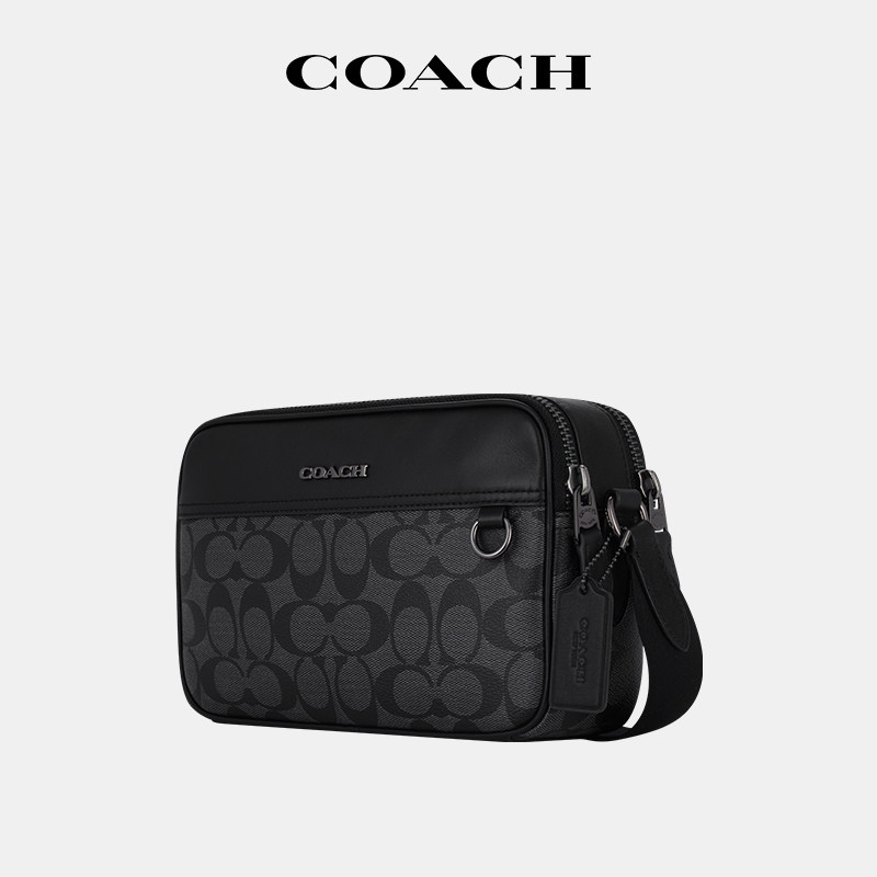 【官方授权】coach /蔻驰男士斜挎包 云奢汇男士包袋