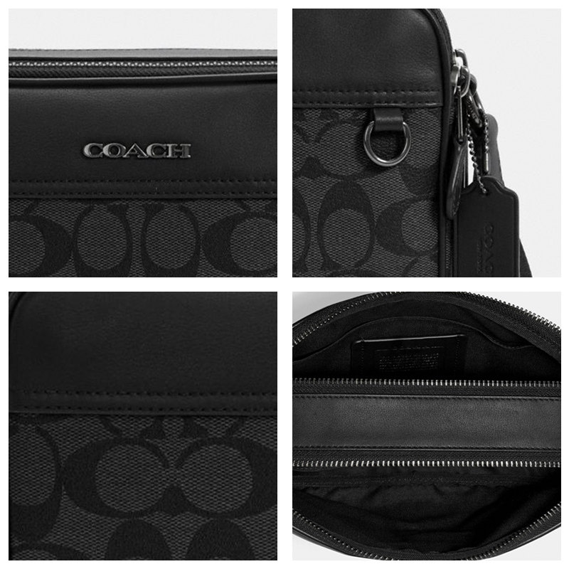 coach /蔻驰graham男士男款斜挎包 云奢汇男士包袋