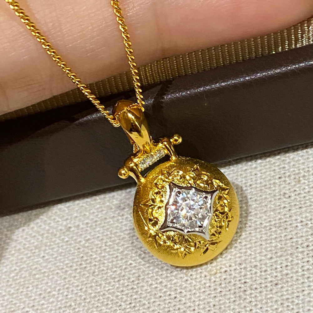 SSJEWELRY轻奢珠宝s9225银镀金 - 图0