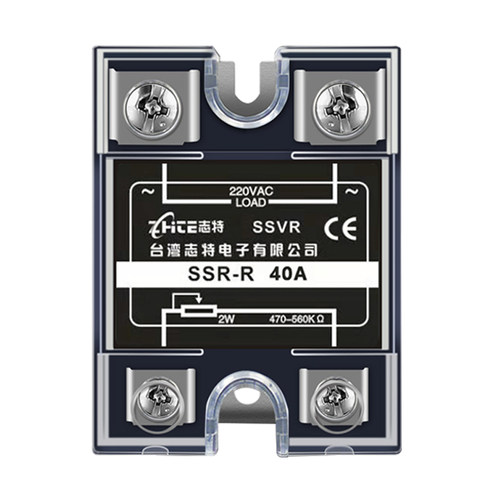 志特单相固态调压器小型220V固体电压电位器调节继电器SSVR-40A - 图3