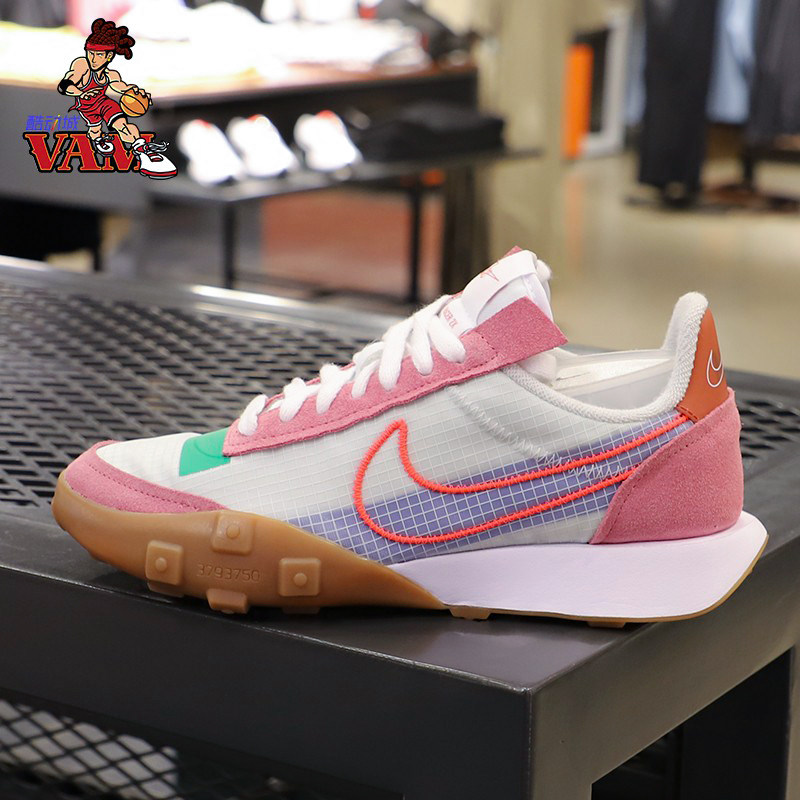 耐克nikewaffle racer 2x 复古女华夫跑鞋 ck6647-600 dc4467-100
