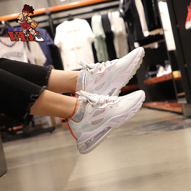 耐克NIKE AIR MAX 270 REACT气垫跑步鞋 CQ4805 CI3899 AT6174-图1