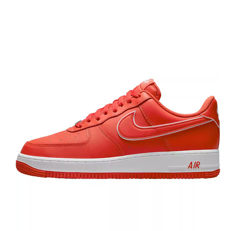 NIKE AIR FORCE 1 '07 AF1空军一号男 新年红低帮板鞋 DV0788-600 - 图3