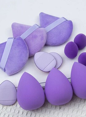 12/14Pcs Makeup Sponge Cosmetic Puff Foundation Sponges Blen