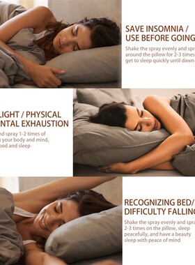 Sleep Mist Pillow Spray Aromatherapy Calm Lavender Insomnia