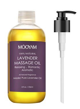 Massage Oil Lavender Body Oil 薰衣草按摩精油经络全身刮痧正品