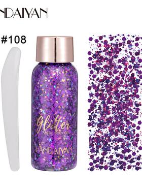 Handaiyan Eye Glitter Nail Hair Body Face Stickers Gel Art