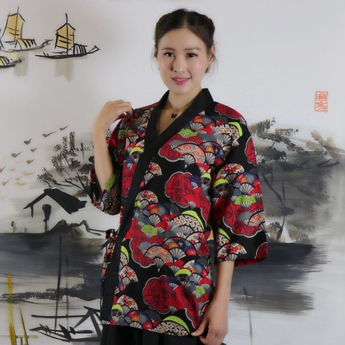 Пользовательская японская ресторанная одежда японская кулинария в стиле, одежда суши -кухонный сервис слуга кимоно кимоно 酒 酒 酒 酒 酒 酒 酒 酒 酒 酒 酒 酒 酒 酒 酒 酒 酒