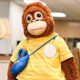 ຫ້ອຍຜ້າມ່ານ gorilla doll IKEA/IKEA