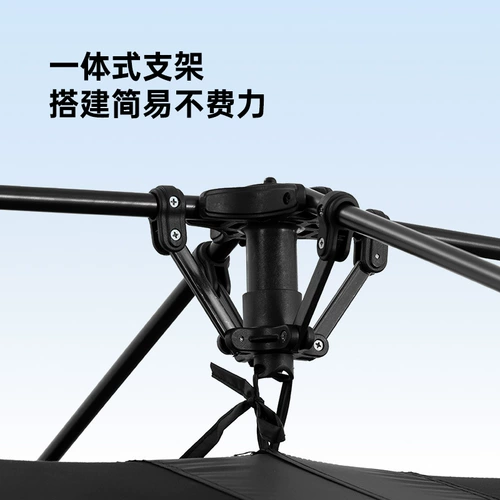 Звезда Blackdog, двухвоновый и четырьмя автоматическими автоматическими экспонирующими виниловой палаткой лагерь, осадки, складывание солнцезащитного крема